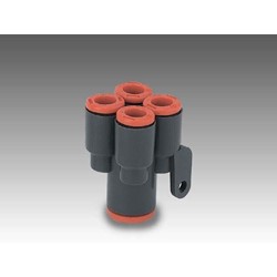 1 Into 4 connector 4mm